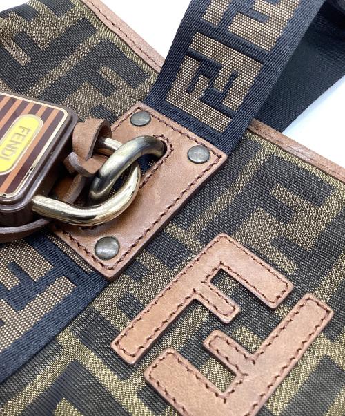 FENDI（フェンディ）FENDI (フェンディ) 00sオールドハンドバッグ ブラウンの古着・服飾アイテム