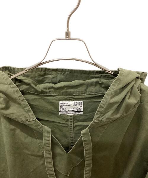 NEXUSVII（ネクサスセブン）NEXUSVII (ネクサスセブン) ミリタリースモックパーカー オリーブ サイズ:Lの古着・服飾アイテム