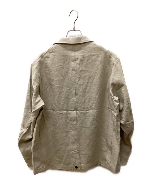 NEXUSVII（ネクサスセブン）NEXUSVII (ネクサスセブン) リネンテーラードジャケット アイボリー サイズ:Mの古着・服飾アイテム