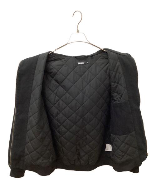 X-LARGE（エクストララージ）X-LARGE (エクストララージ) STUDDED フーディー ワークジャケット ブラック サイズ:XLの古着・服飾アイテム