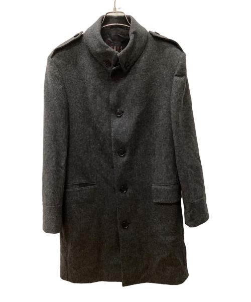 DAKS LONDON（ダックスロンドン）DAKS LONDON (ダックスロンドン) ウールコート グレー サイズ:Lの古着・服飾アイテム