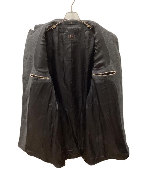 DAKS LONDON（ダックスロンドン）DAKS LONDON (ダックスロンドン) ウールコート グレー サイズ:Lの古着・服飾アイテム