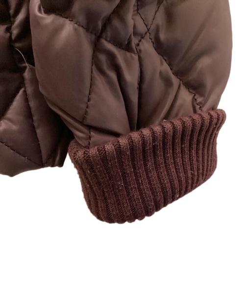 HAMNETT（ハムネット）HAMNETT (ハムネット) キルティングダウンジャケット パープル サイズ:Mの古着・服飾アイテム