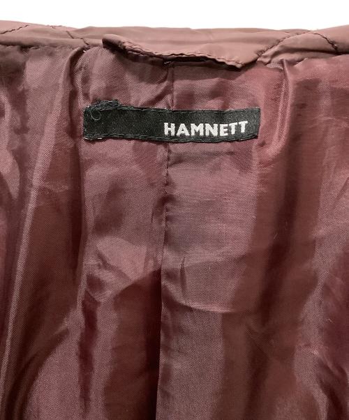 HAMNETT（ハムネット）HAMNETT (ハムネット) キルティングダウンジャケット パープル サイズ:Mの古着・服飾アイテム