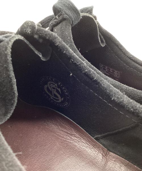 CLARKS（クラークス）CLARKS (クラークス) ワラビーシューズ ブラック サイズ:27.5cmの古着・服飾アイテム