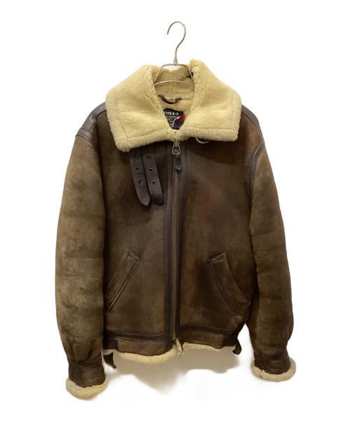 Schott（ショット）Schott (ショット) B-3ジャケット ブラウン サイズ:Mの古着・服飾アイテム