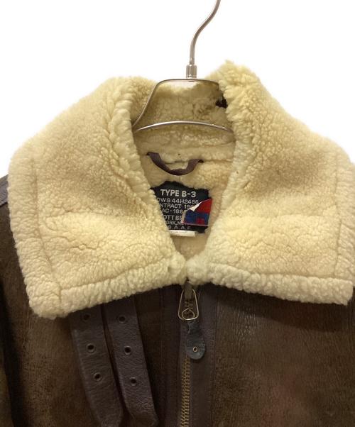 Schott（ショット）Schott (ショット) B-3ジャケット ブラウン サイズ:Mの古着・服飾アイテム