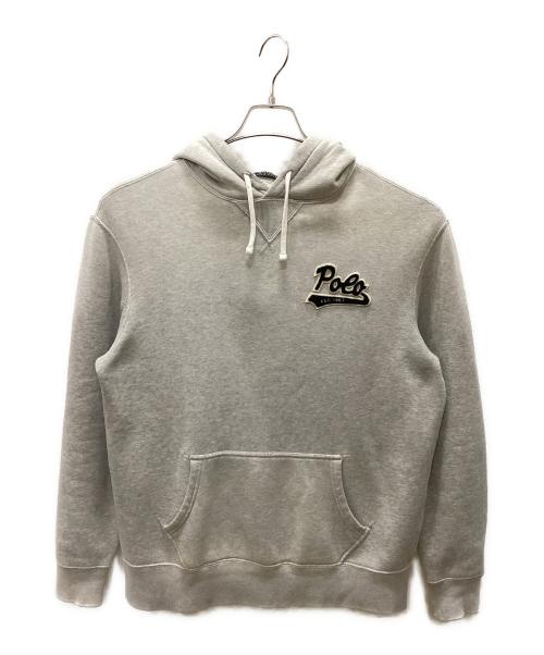 POLO RALPH LAUREN（ポロ・ラルフローレン）POLO RALPH LAUREN (ポロ・ラルフローレン) プルオーバーパーカー グレー サイズ:Mの古着・服飾アイテム