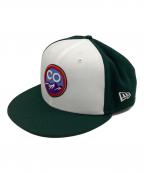 New Eraニューエラ）の古着「MLBオンフィールド CITY CONNECT コロラド・ロッキーズ」｜グリーン×ホワイト