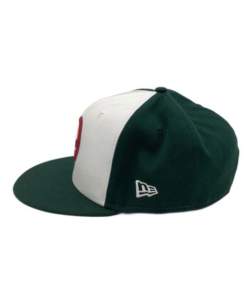New Era（ニューエラ）New Era (ニューエラ) MLBオンフィールド CITY CONNECT コロラド・ロッキーズ グリーン×ホワイト サイズ:7　7/8(62.5cm）の古着・服飾アイテム