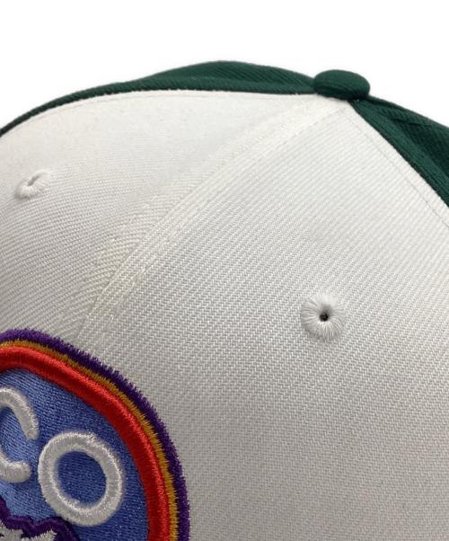 New Era（ニューエラ）New Era (ニューエラ) MLBオンフィールド CITY CONNECT コロラド・ロッキーズ グリーン×ホワイト サイズ:7　7/8(62.5cm）の古着・服飾アイテム