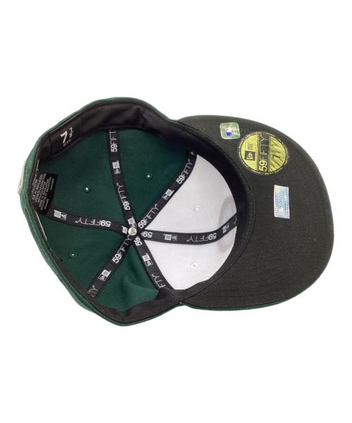 New Era（ニューエラ）New Era (ニューエラ) MLBオンフィールド CITY CONNECT コロラド・ロッキーズ グリーン×ホワイト サイズ:7　7/8(62.5cm）の古着・服飾アイテム