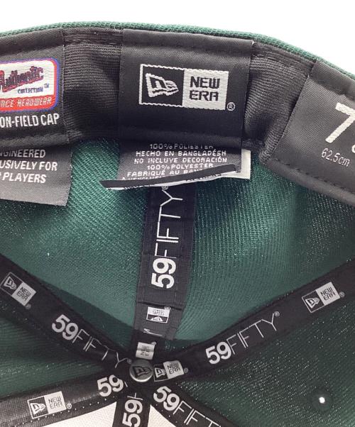 New Era（ニューエラ）New Era (ニューエラ) MLBオンフィールド CITY CONNECT コロラド・ロッキーズ グリーン×ホワイト サイズ:7　7/8(62.5cm）の古着・服飾アイテム