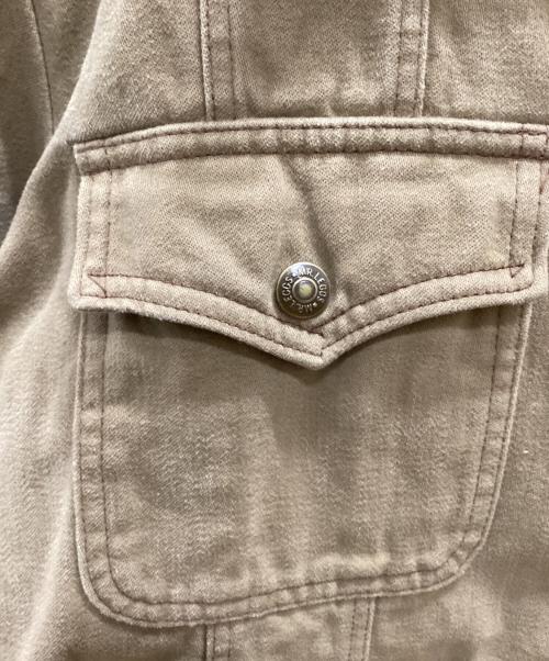 Mr.LEGGS（ミスターレッグス）Mr.LEGGS (ミスターレッグス) 80sシャツジャケット カーキ サイズ:Lの古着・服飾アイテム