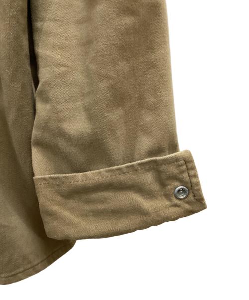Mr.LEGGS（ミスターレッグス）Mr.LEGGS (ミスターレッグス) 80sシャツジャケット カーキ サイズ:Lの古着・服飾アイテム