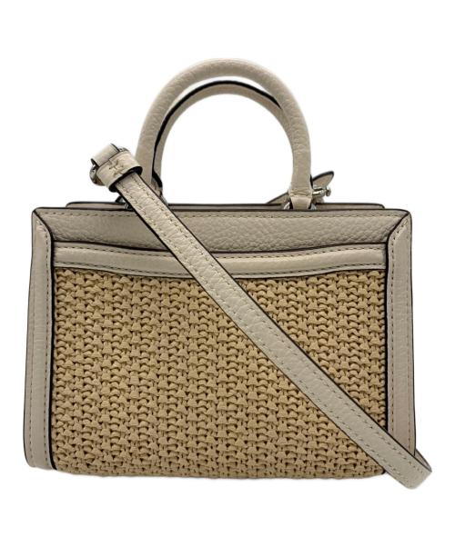 COACH（コーチ）COACH (コーチ) 2WAYショルダーポーチ ベージュ×ホワイトの古着・服飾アイテム