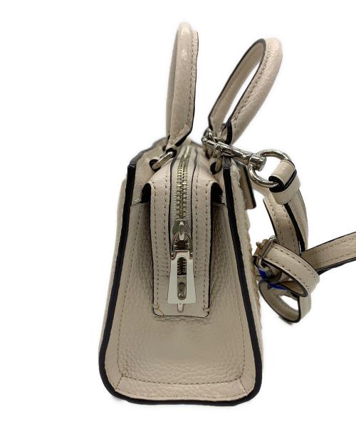 COACH（コーチ）COACH (コーチ) 2WAYショルダーポーチ ベージュ×ホワイトの古着・服飾アイテム