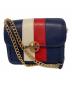 TORY BURCH（トリーバーチ）の古着「チェーンミニショルダーバッグ」｜ネイビー
