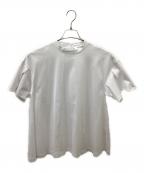 ENFOLDエンフォルド）の古着「バックジップ半袖カットソー」｜ホワイト