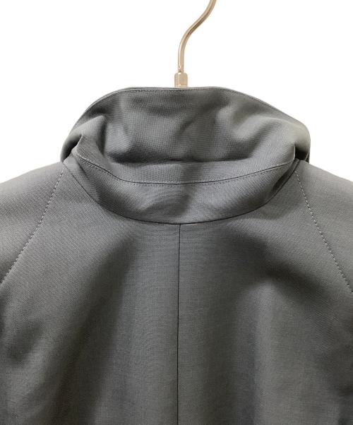 ENFOLD（エンフォルド）ENFOLD (エンフォルド) パフスリーブワンピース グレー サイズ:36の古着・服飾アイテム