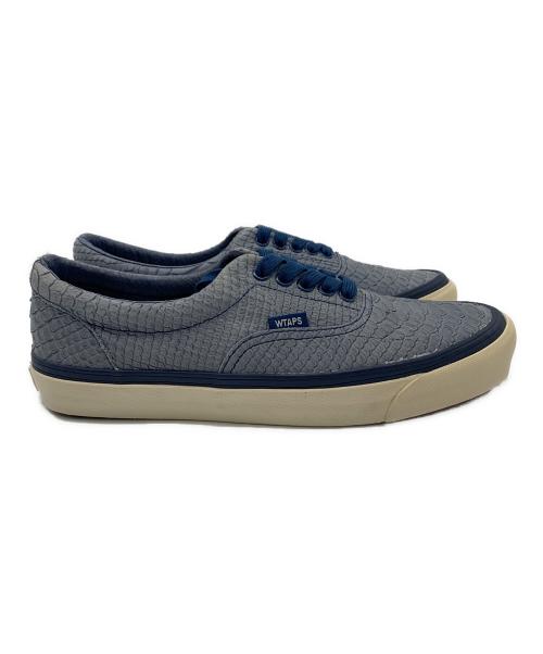WTAPS（ダブルタップス）WTAPS (ダブルタップス) VANS (バンズ) パイソン型押しスニーカー ブルー サイズ:27cmの古着・服飾アイテム