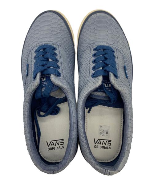 WTAPS（ダブルタップス）WTAPS (ダブルタップス) VANS (バンズ) パイソン型押しスニーカー ブルー サイズ:27cmの古着・服飾アイテム