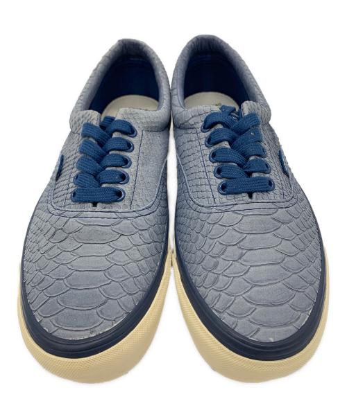 WTAPS（ダブルタップス）WTAPS (ダブルタップス) VANS (バンズ) パイソン型押しスニーカー ブルー サイズ:27cmの古着・服飾アイテム