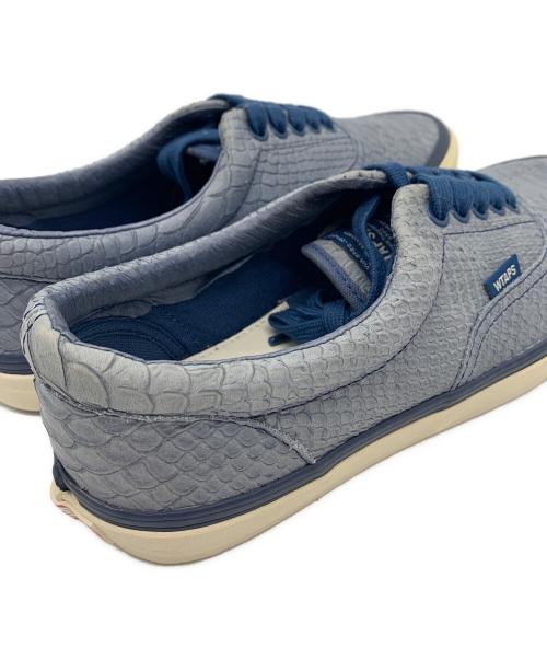 WTAPS（ダブルタップス）WTAPS (ダブルタップス) VANS (バンズ) パイソン型押しスニーカー ブルー サイズ:27cmの古着・服飾アイテム