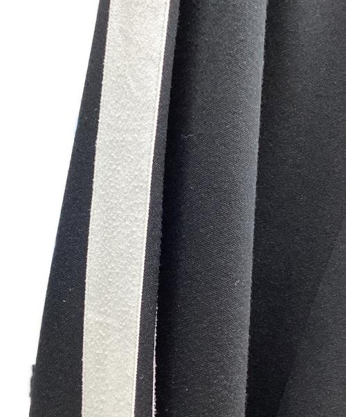 HARDY NOIR（アルディーノアール）HARDY NOIR (アルディーノアール) ジャージサイドラインフレアスカート 2 ブラック サイズ:表記無しの古着・服飾アイテム