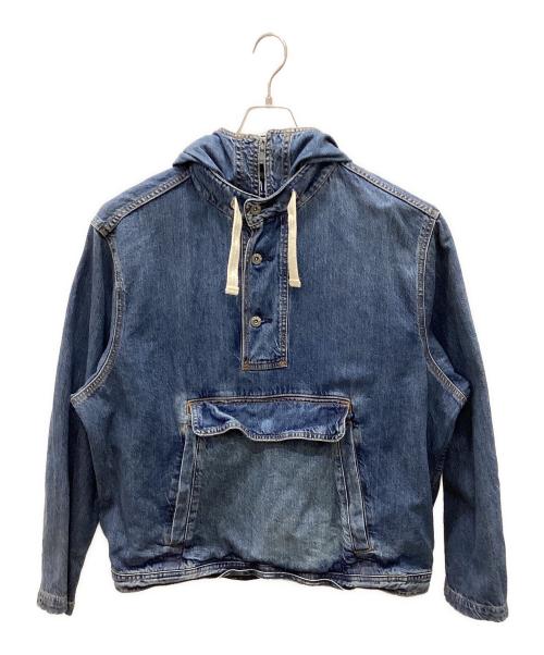 GAP（ギャップ）GAP (ギャップ) 復刻デニムアノラックパーカ ブルー サイズ:Mの古着・服飾アイテム