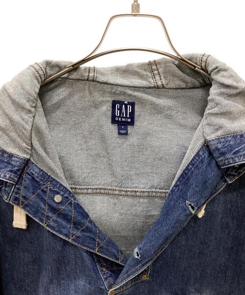 GAP（ギャップ）GAP (ギャップ) 復刻デニムアノラックパーカ ブルー サイズ:Mの古着・服飾アイテム