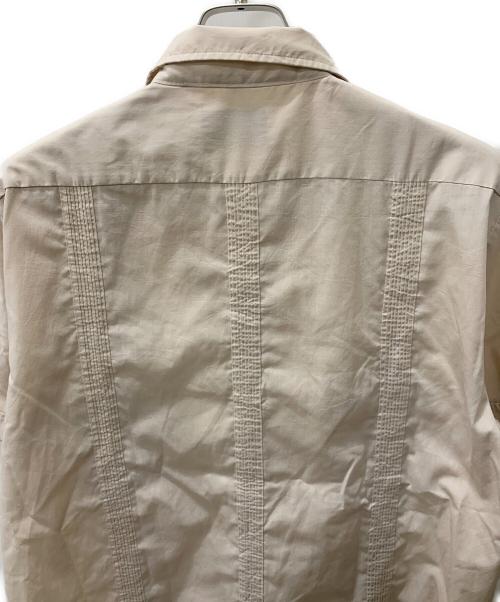 Guayabera（グアヤベラ）Guayabera (グアヤベラ) キューバシャツ ベージュ サイズ:Lの古着・服飾アイテム