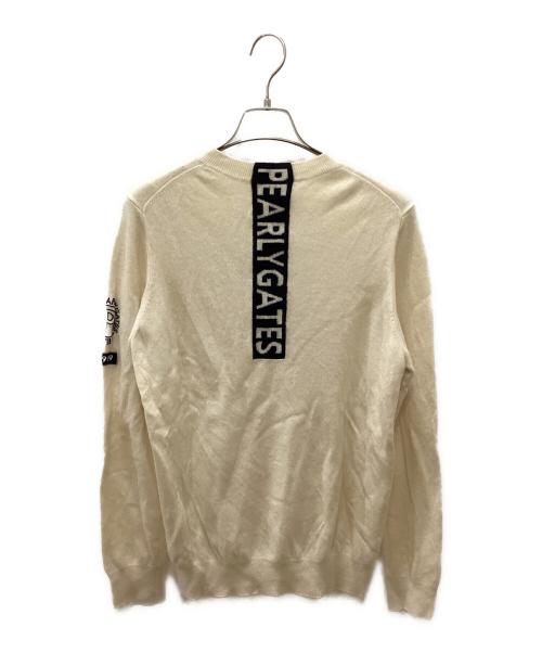PEARLY GATES（パーリーゲイツ）PEARLY GATES (パーリーゲイツ) カシミヤニット ベージュ サイズ:5の古着・服飾アイテム