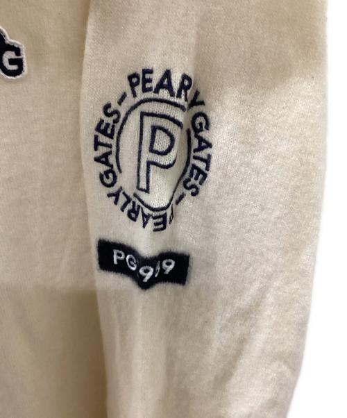 PEARLY GATES（パーリーゲイツ）PEARLY GATES (パーリーゲイツ) カシミヤニット ベージュ サイズ:5の古着・服飾アイテム