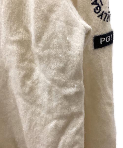 PEARLY GATES（パーリーゲイツ）PEARLY GATES (パーリーゲイツ) カシミヤニット ベージュ サイズ:5の古着・服飾アイテム