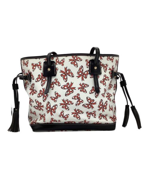DOONEY&BOURKE（ドゥーニーアンドバーク）DOONEY&BOURKE (ドゥーニーアンドバーク) DISNEY (ディズニー) ミニーリボン柄トートバッグの古着・服飾アイテム