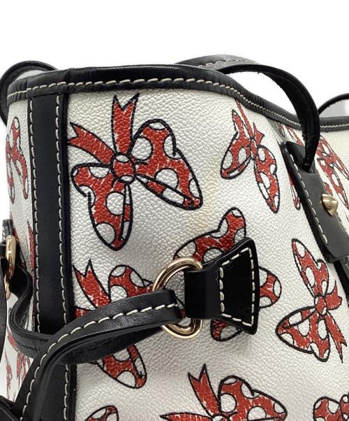 DOONEY&BOURKE（ドゥーニーアンドバーク）DOONEY&BOURKE (ドゥーニーアンドバーク) DISNEY (ディズニー) ミニーリボン柄トートバッグの古着・服飾アイテム