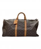 LOUIS VUITTONルイ ヴィトン）の古着「トラベルバッグ キーポル55」｜ブラウン