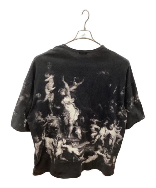 LAD MUSICIAN（ラッドミュージシャン）LAD MUSICIAN (ラッドミュージシャン) 19SS SUPER BIG T-SHIRT 14/1 T-CLOTH INKJET ANGELS  ブラック サイズ:記載なしの古着・服飾アイテム