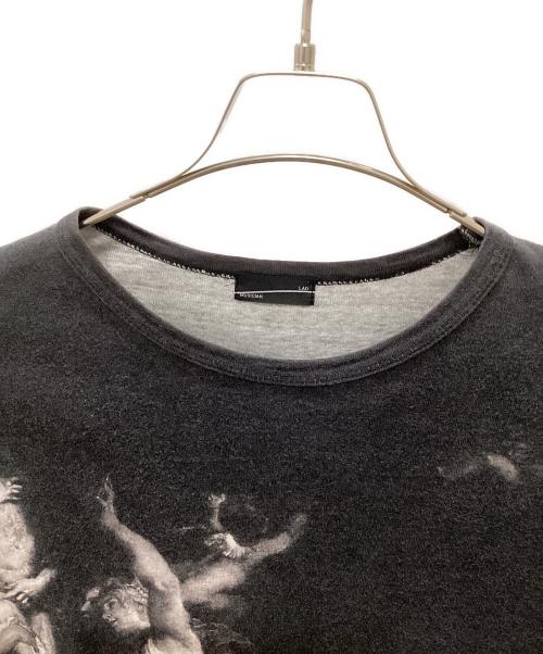 LAD MUSICIAN（ラッドミュージシャン）LAD MUSICIAN (ラッドミュージシャン) 19SS SUPER BIG T-SHIRT 14/1 T-CLOTH INKJET ANGELS  ブラック サイズ:記載なしの古着・服飾アイテム