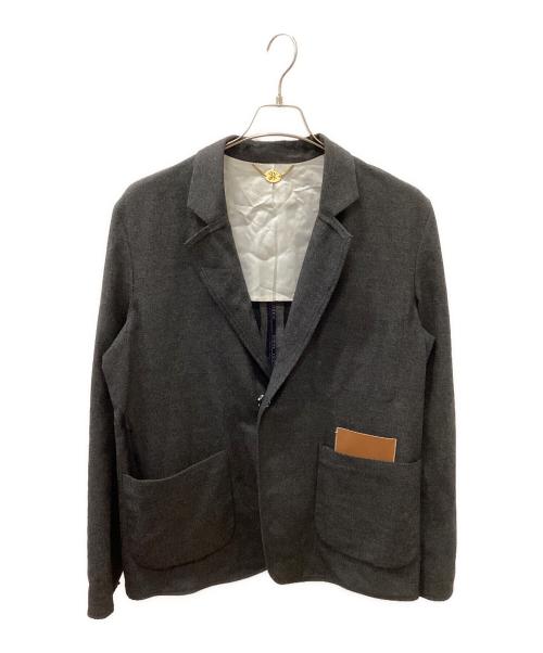 SUNSEA（サンシー）SUNSEA (サンシー) N.M BRUSHED JACKET グレー サイズ:3の古着・服飾アイテム