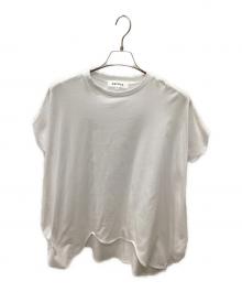 ENFOLD（エンフォルド）の古着「SCALLOP WIDE T-SHIRT」｜ホワイト