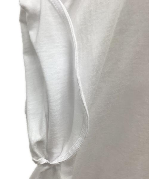 ENFOLD（エンフォルド）ENFOLD (エンフォルド) SCALLOP WIDE T-SHIRT ホワイト サイズ:38の古着・服飾アイテム