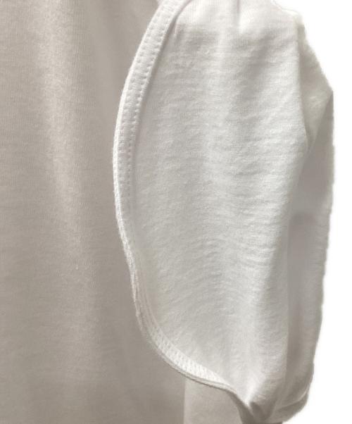 ENFOLD（エンフォルド）ENFOLD (エンフォルド) SCALLOP WIDE T-SHIRT ホワイト サイズ:38の古着・服飾アイテム