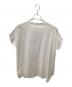 ENFOLD (エンフォルド) SCALLOP WIDE T-SHIRT ホワイト サイズ:38：4000円