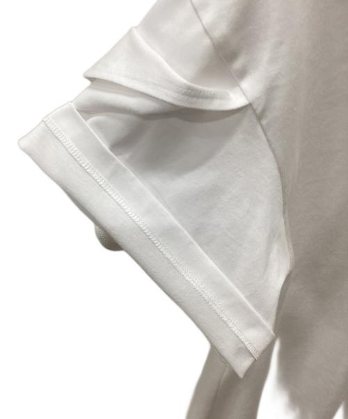 ENFOLD（エンフォルド）ENFOLD (エンフォルド) UPPER-ARM HIDDEN T-SHIRT ホワイト サイズ:38の古着・服飾アイテム