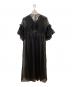 ENFOLD (エンフォルド) MELTY ORGANDY DECORATIVE DRESS ブラック サイズ:36：22000円
