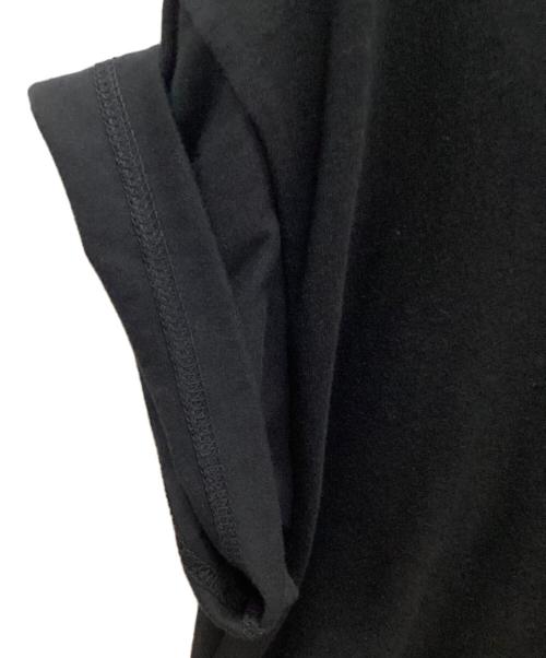 ENFOLD（エンフォルド）ENFOLD (エンフォルド) SOLID-WAVE DRESS ブラック サイズ:Sの古着・服飾アイテム