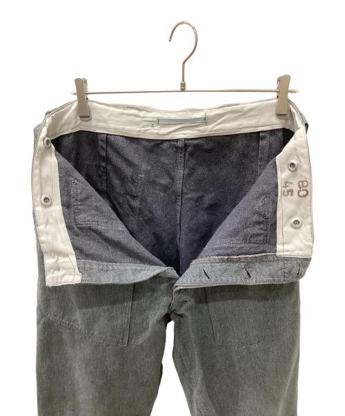 SWISS ARMY（スイスアーミー）SWISS ARMY (スイスアーミー) 50'sスイス軍 ミリタリートラウザーワークパンツ グレー サイズ:80/45の古着・服飾アイテム