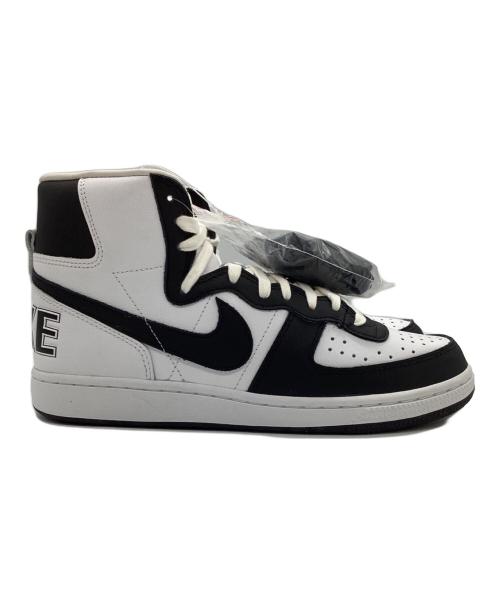 NIKE（ナイキ）NIKE (ナイキ) COMME des GARCONS HOMME PLUS (コムデギャルソンオムプリュス) TERMINATOR HIGH SP ホワイト×ブラック サイズ:26cmの古着・服飾アイテム